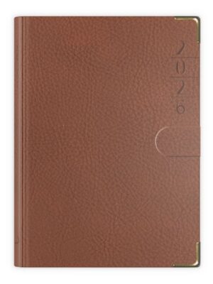 Kalendarz EP terminarz mały B7 - Lux złocony z zap