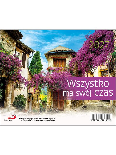 Kalendarz EP - na biurko Wszystko ma swój czas