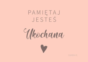 Magnes Pamietaj jesteś ukochana
