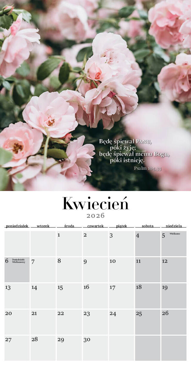 Kalendarz z Psalmami 2026 - obrazek 3