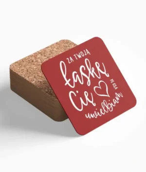 Podkładki korkowe Za Twoją łaskę