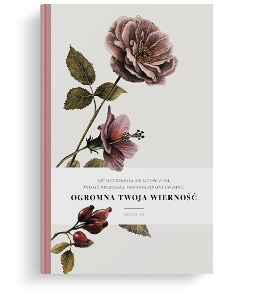 Notatnik Lux Nie wyczerpała się litość Pana