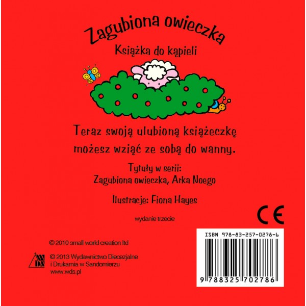 Zagubiona owieczka książeczka do kąpieli - obrazek 2