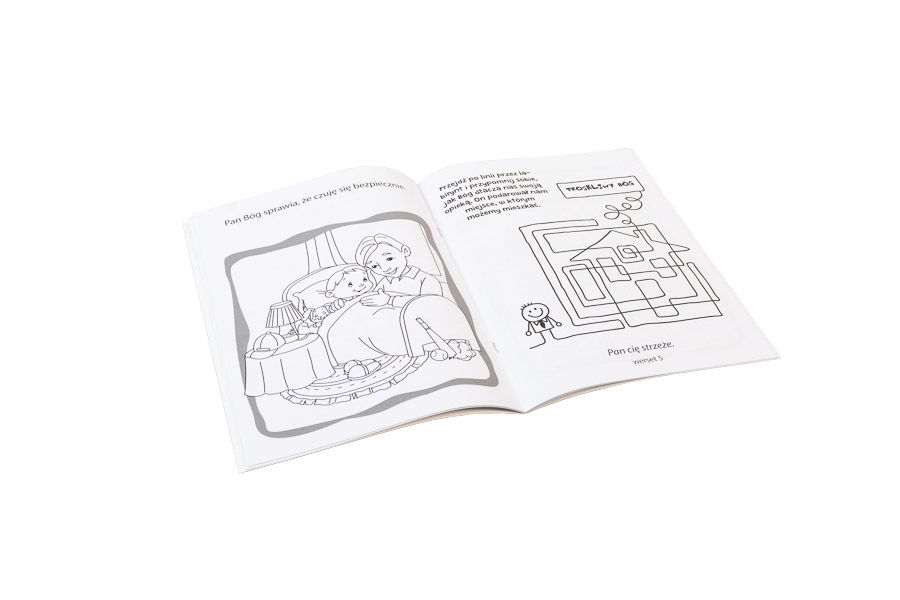 Zagadki i kolorowanki. Bóg czuwa nad nami - obrazek 2