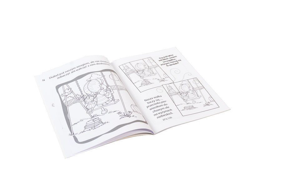 Zagadki i kolorowanki. Bóg jest naszą tarczą - obrazek 3