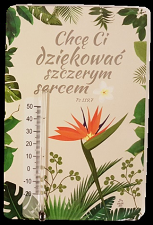 Termometr z nadrukiem