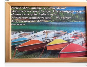 Obrazek z wersetem biblijnym