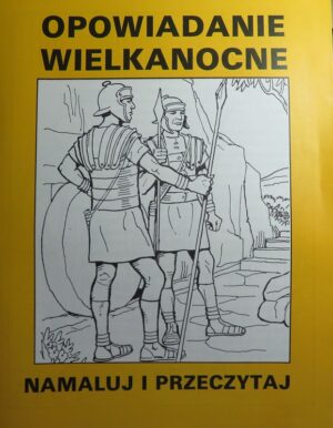 Opowiadanie wielkanocne - kolorowanka