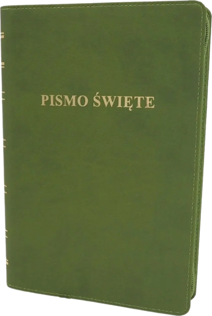 Biblia Warszawska duża zamek złocenia
