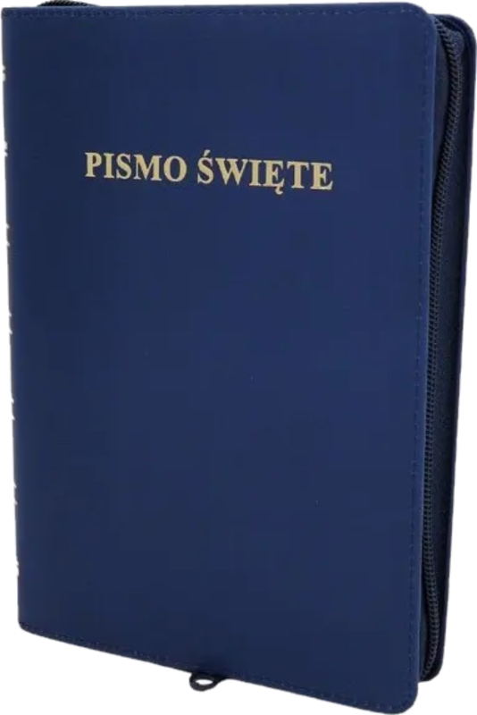 Biblia Warszawska średnia skóropodobna złocenia