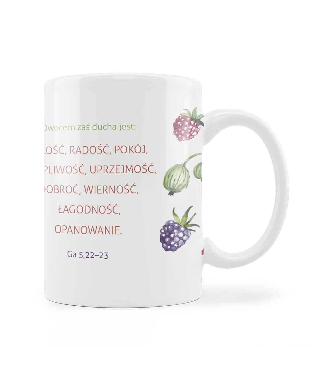 Kubek Owocem Ducha Świętego