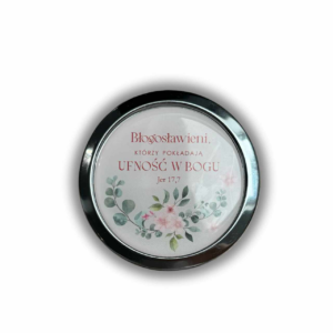 Lusterko okrągłe Błogosławieni...