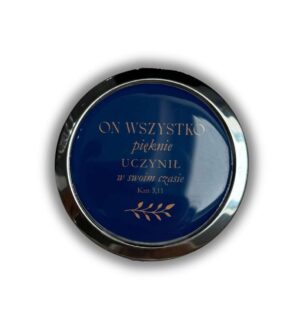 Lusterko okrągłe On wszystko