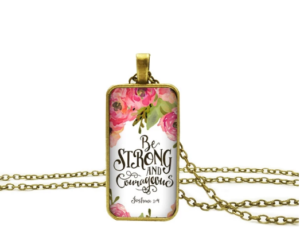 Naszyjnik metalowy Be Strong...