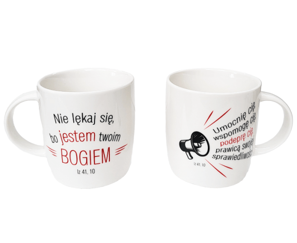 Kubek Nie lękaj się, bo jestem twoim Bogiem