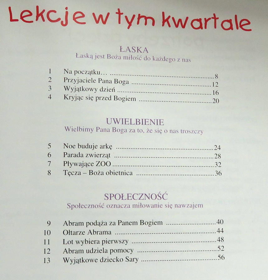 Lekcje biblijne dla dzieci 3-5 lat - obrazek 4