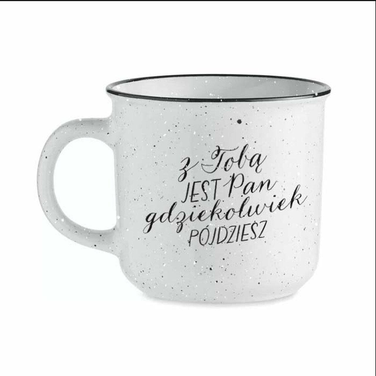 Kubek Ufaj wierz - vintage - obrazek 2