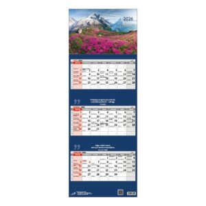 Kalendarz EP trójdzielny widok