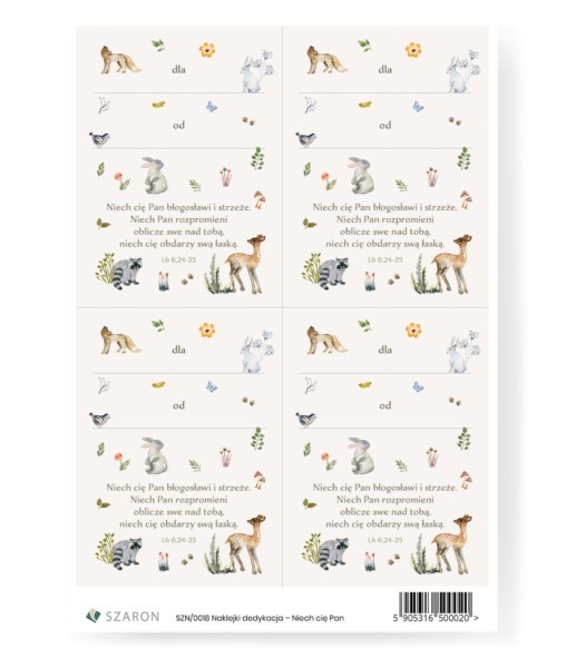 Naklejki dedykacyjne