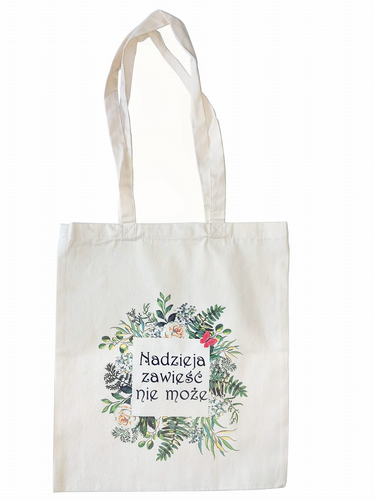 Torba bawełniana Nadzieja zawieść nie może